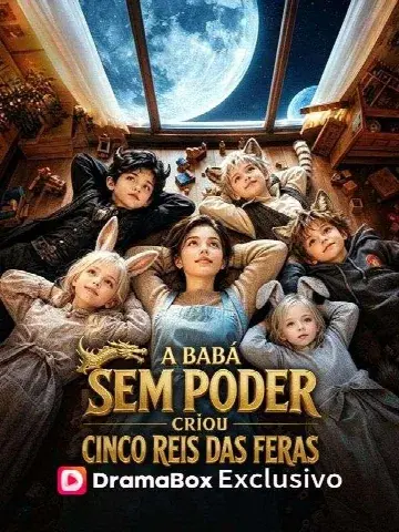 Capa de A Babá sem Poder Criou Cinco Reis das Feras