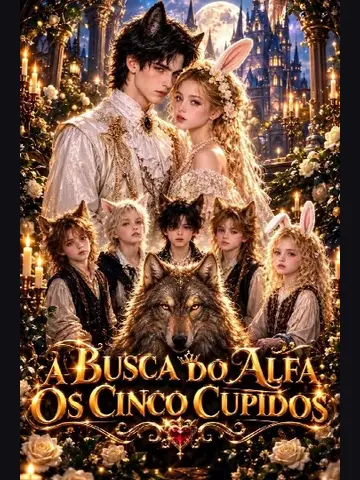 Capa de A Busca do Alfa os Cinco Cupidos