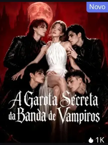 Capa de A Garota Secreta da Banda de Vampiros