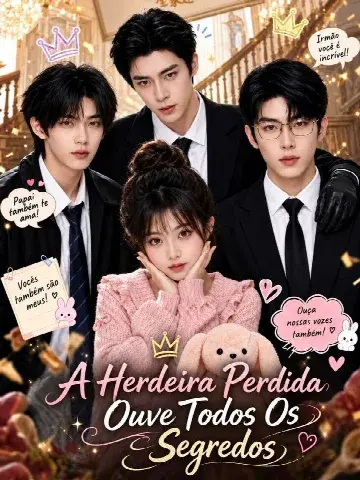 Capa de A Herdeira Perdida Ouve Todos os Segredos