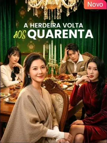 Capa de A Herdeira Volta Aos Quarenta