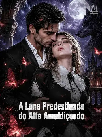 Capa de A Luna Predestinada do Alfa Amaldiçoado