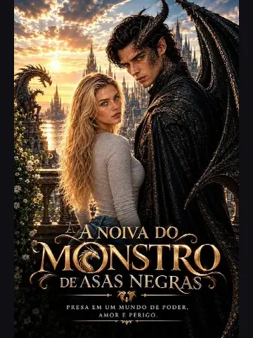 Capa de A Noiva do Monstro de Asas Negras
