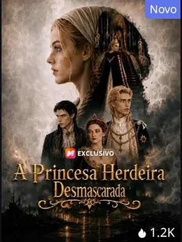 Capa de A Princesa Herdeira Desmascarada