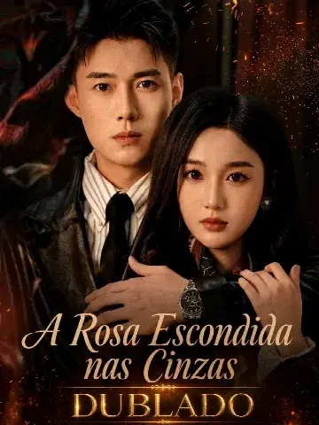 Capa de A Rosa Escondida nas Cinzas