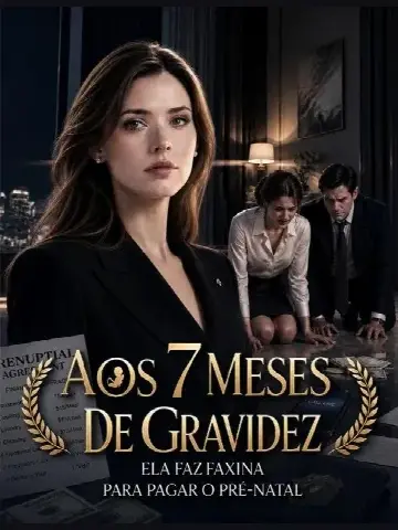 Capa de Aos 7 Meses de Gravidez / Ela Faz Faxina para Pagar o Pré-natal