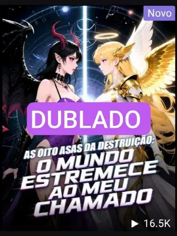 Capa de As Oito Asas da Destruição: o Mundo Estremesse ao Meu Chamado