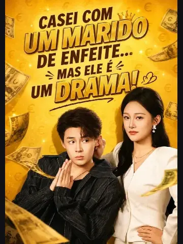Capa de Casei com um Marido de Enfeite… mas Ele É um Drama!