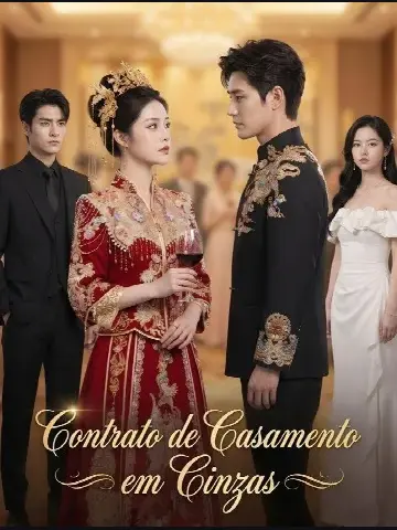 Capa de Contrato de Casamento em Cinzas