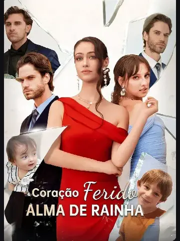Capa de Coração Ferido Alma de Rainha / A Herdeira Divorciada Reinvidica a Sua Coroa