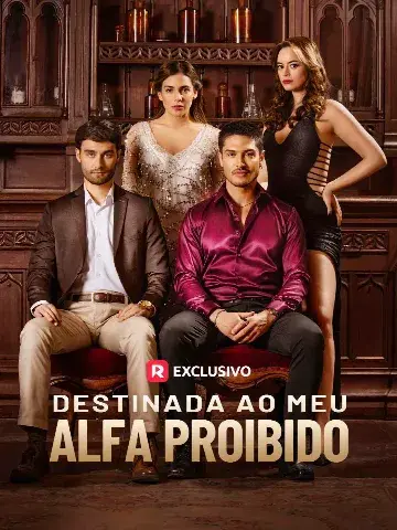Capa de Destinada ao Meu Alfa Proibido