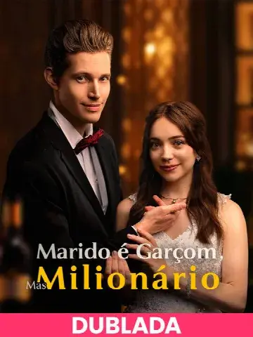 Capa de (DUBLADA)Marido É Garçom, mas Milionário