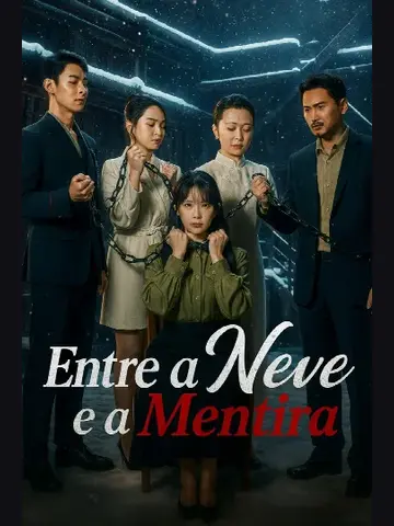 Capa de Entre a Neve e a Mentira
