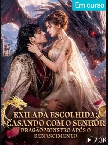 Capa de Exilada Escolhida: Casando com o Senhor Dragão Monstro Após o Renascimento