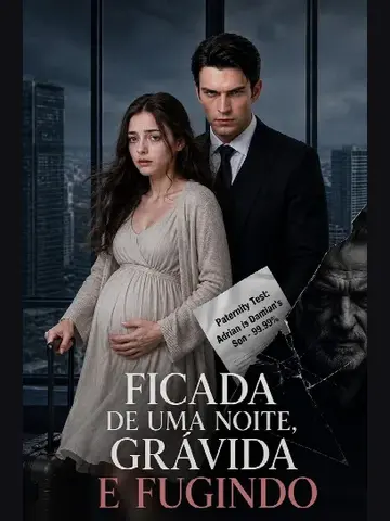 Capa de Ficada de uma Noite, Grávida e Fugindo