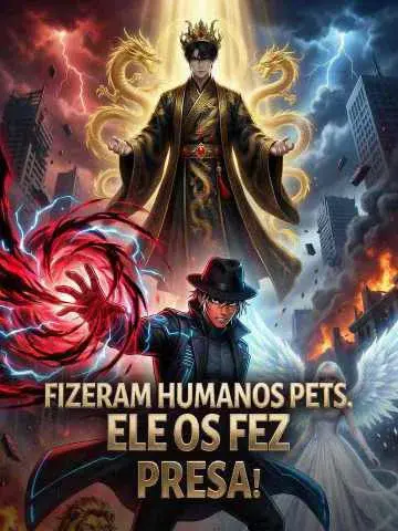 Capa de Fizeram Humanos Pets. Ele os Fez Presa!