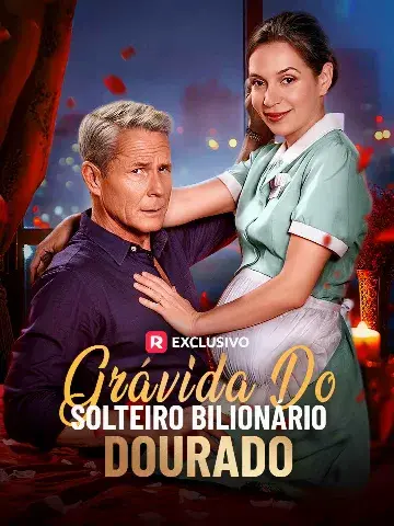 Capa de Grávida do Solteiro Bilionário Dourado