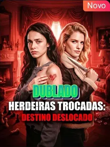 Capa de Herdeiras Trocadas Destino Deslocado