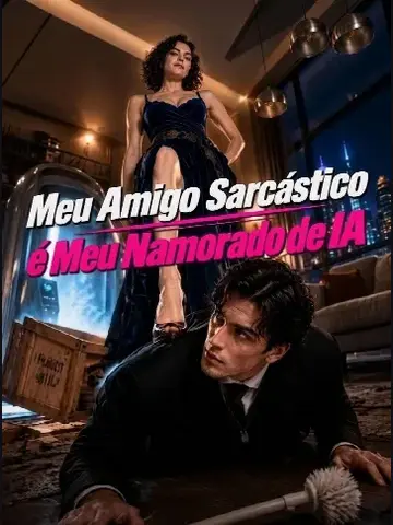 Capa de Meu Amigo Sarcástico É Meu Namorado de Ia
