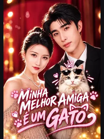 Capa de Minha Melhor Amiga É um Gato