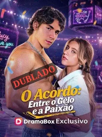 Capa de O Acordo Entre o Gelo e a Paixão