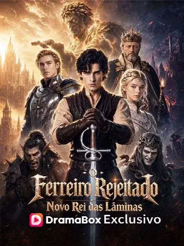 Capa de O Ferreiro Rejeitado Novo Rei das Lâminas