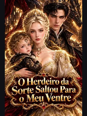 Capa de O Herdeiro da Sorte Saltou para o Meu Ventre
