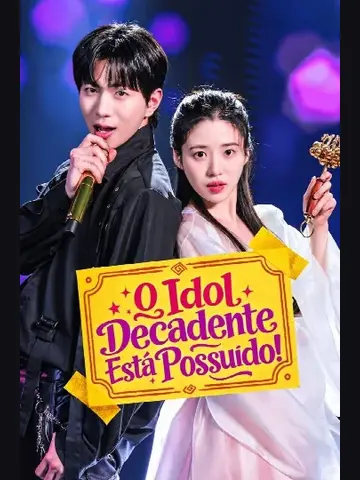 Capa de O Ídolo Decadente Está Possuído!