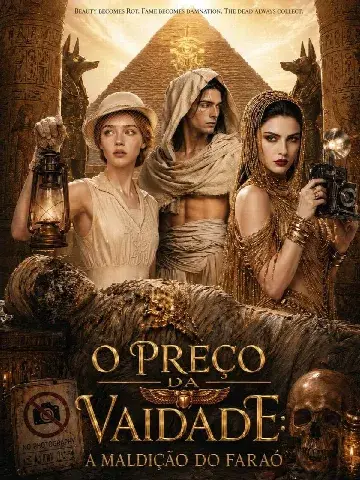 Capa de O Preço da Vaidade: a Maldição do Faraó
