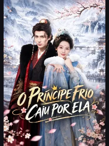 Capa de O Príncipe Frio Caiu por Ela