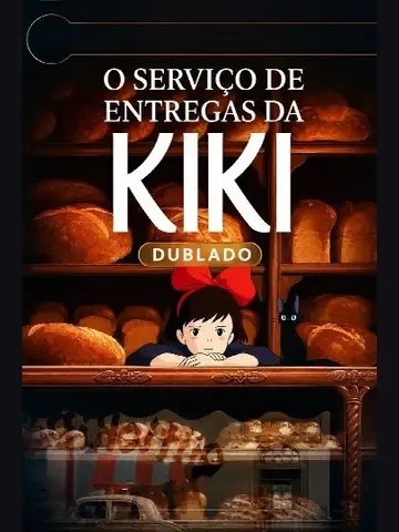 Capa de O Serviço de Entregas da Kiki