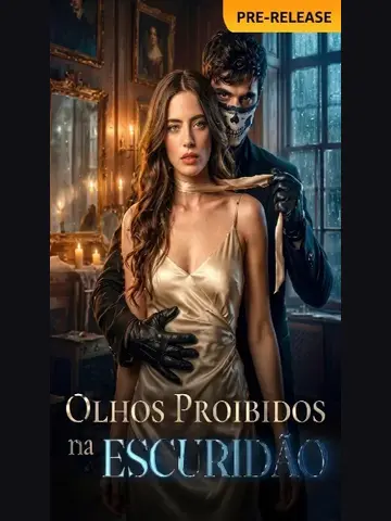 Capa de Olhos Proibidos na Escuridão