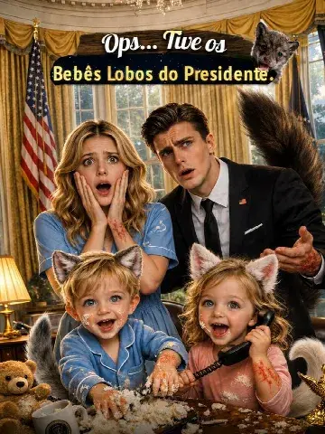 Capa de Ops... Tive os Bebês Lobos do Presidente