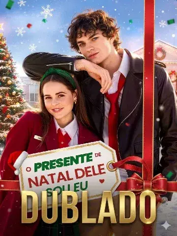 Capa de Presente de Natal Dele Sou Eu