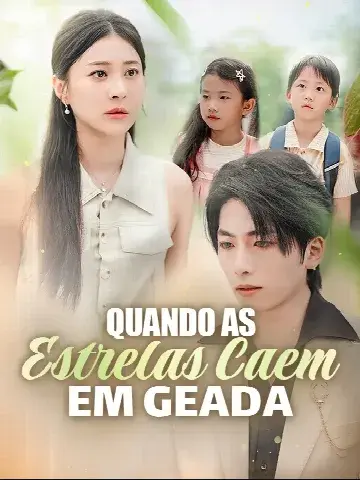 Capa de Quando as Estrelas Caem em Geada