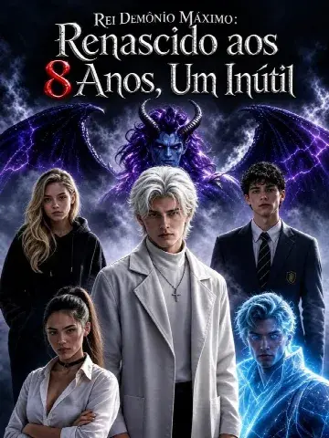 Capa de Rei Demônio Máximo: Renascido Aos 8 Anos, um Inútil