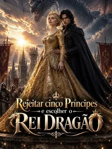 Capa de Rejeitar Cinco Príncipes e Escolher o Rei Dragão