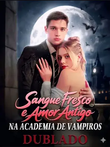 Capa de Sangue Fresco e Amor Antigo na Academia de Vampiros