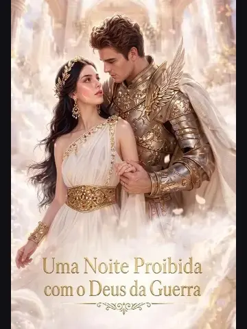 Capa de Uma Noite Proibida com o Deus da Guerra